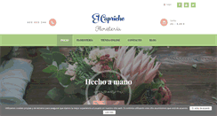 Desktop Screenshot of elcapricho.net